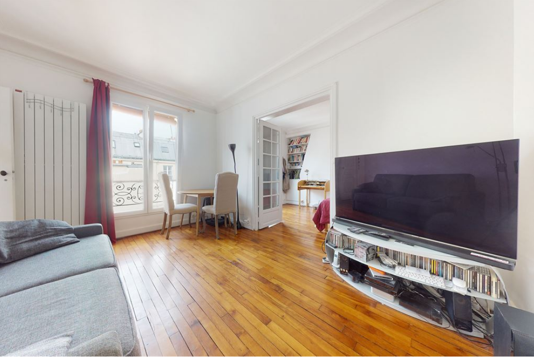 appartement 3 pièces en vente sur PARIS (75018)