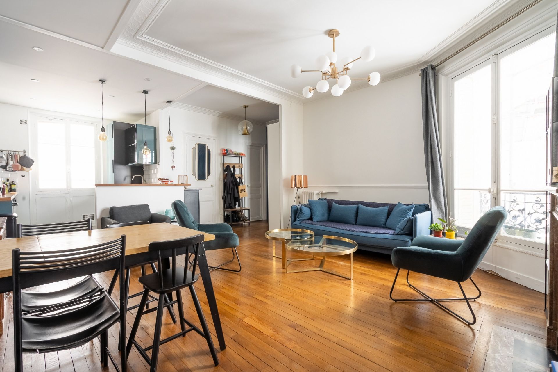 Vente Appartement 4&nbsp;Pièces 76&nbsp;m² Paris 17