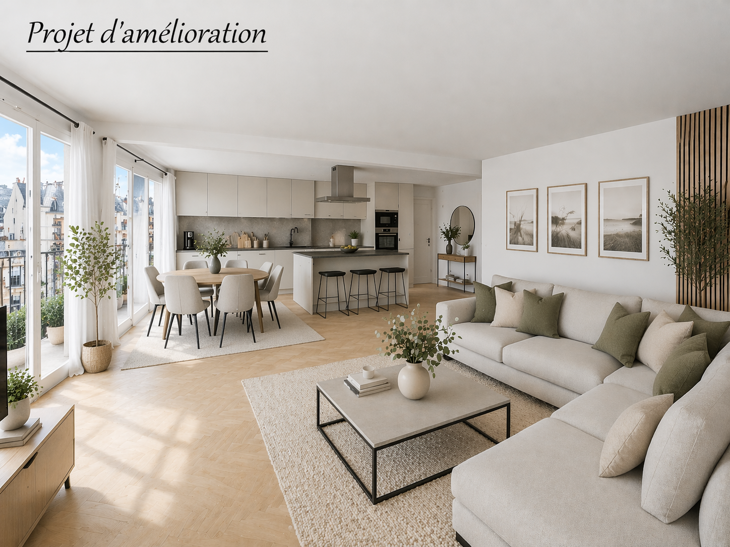 Vente Appartement 4&nbsp;Pièces 90&nbsp;m² Levallois-Perret
