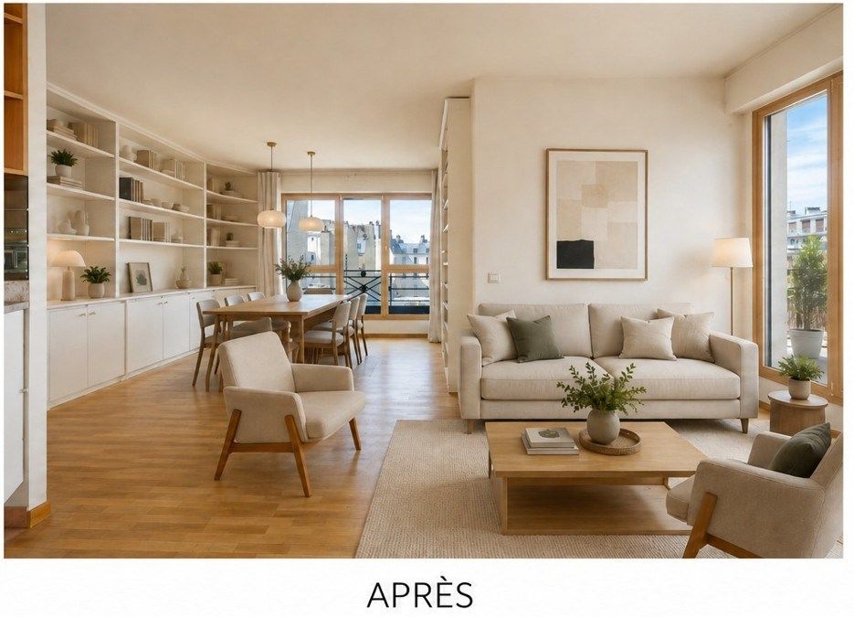 Vente Appartement 3&nbsp;Pièces 74&nbsp;m² Paris 17