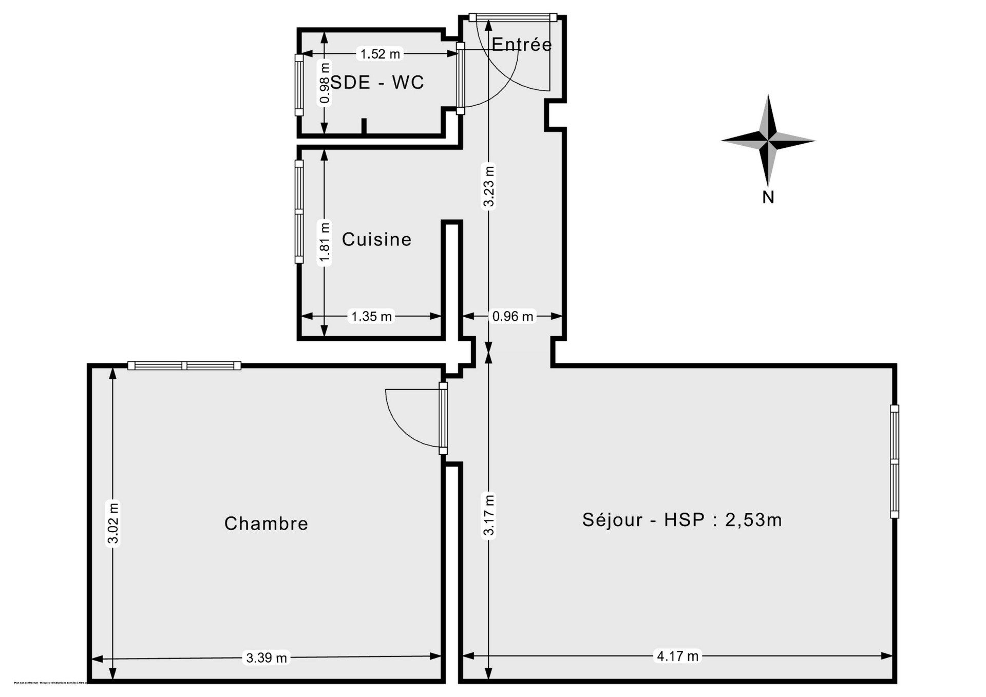 Vente Appartement 2&nbsp;Pièces 30&nbsp;m² Paris 18