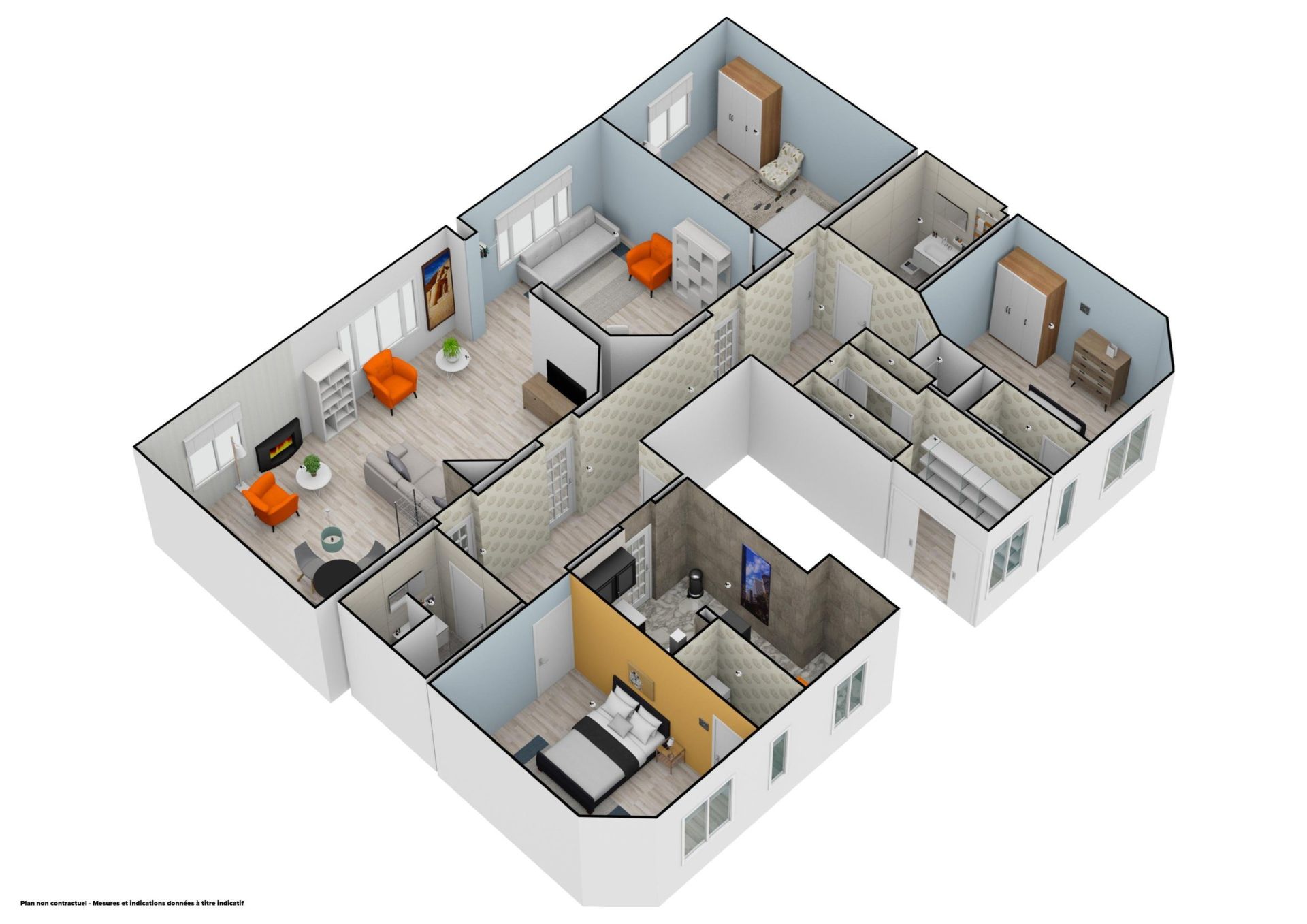 Vente Appartement 6&nbsp;Pièces 136&nbsp;m² Nogent-sur-Marne