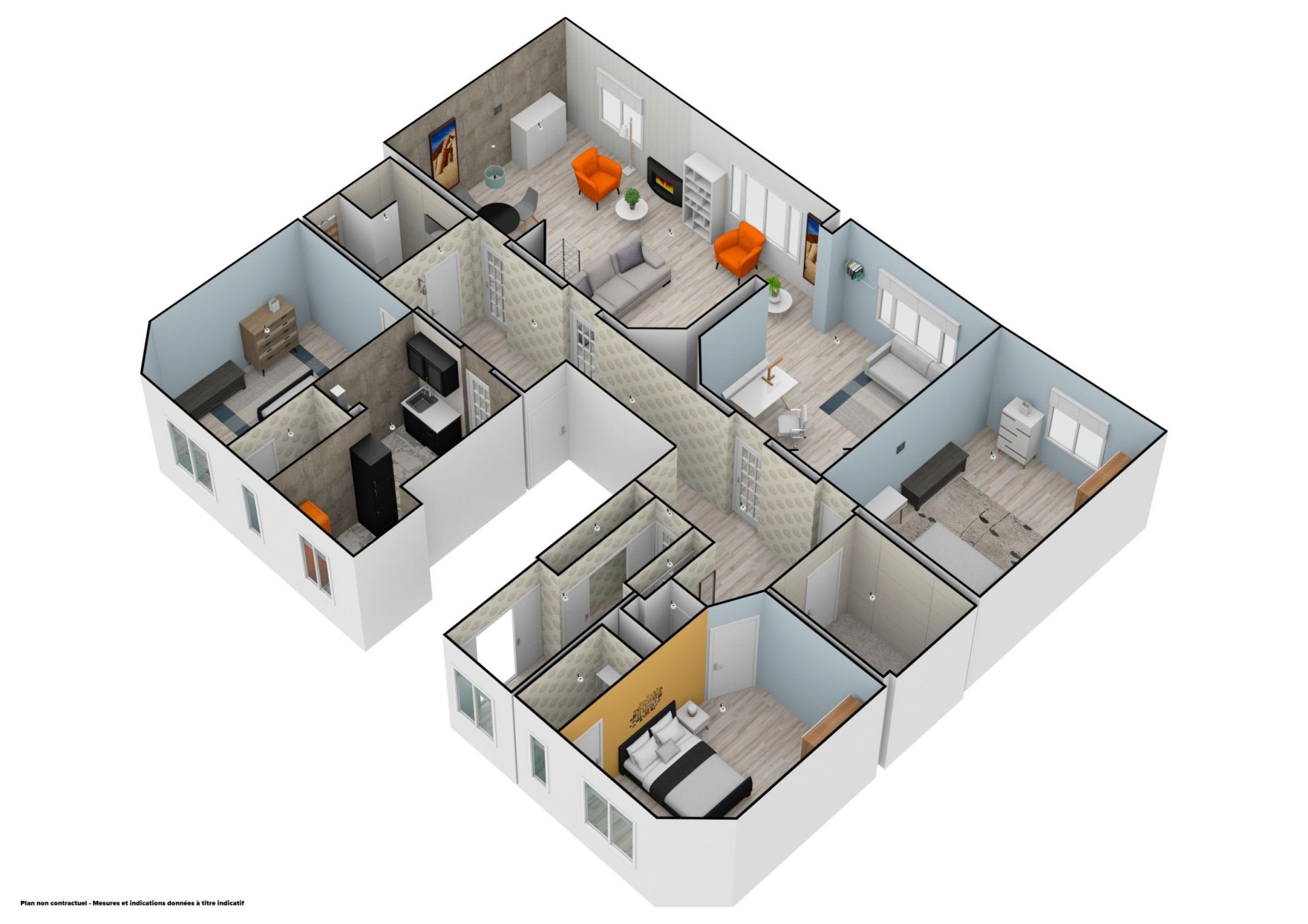 Vente Appartement 6&nbsp;Pièces 136&nbsp;m² Nogent-sur-Marne
