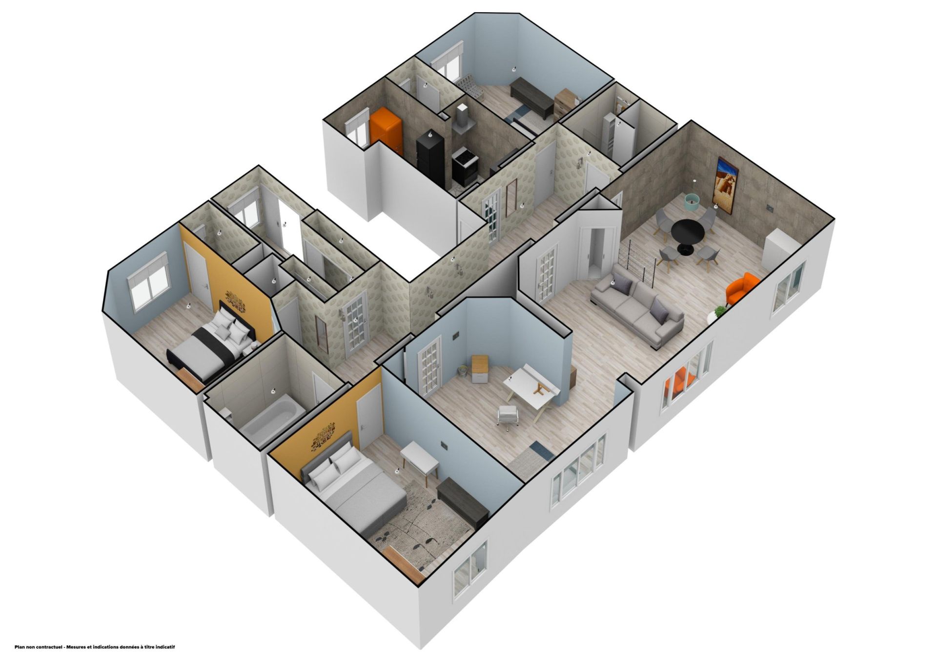 Vente Appartement 6&nbsp;Pièces 136&nbsp;m² Nogent-sur-Marne
