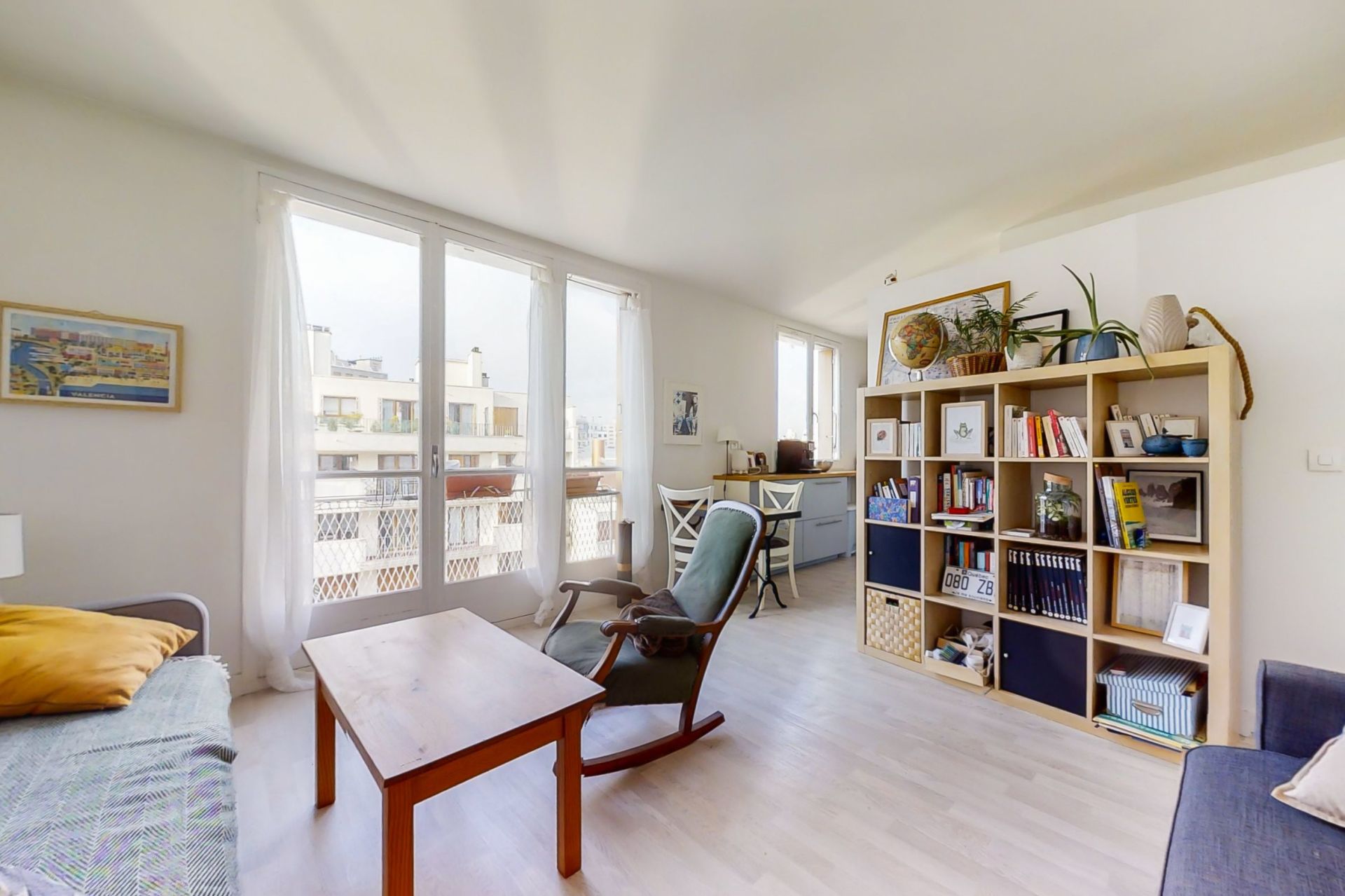 Vente Appartement 3&nbsp;Pièces 52&nbsp;m² Paris 19