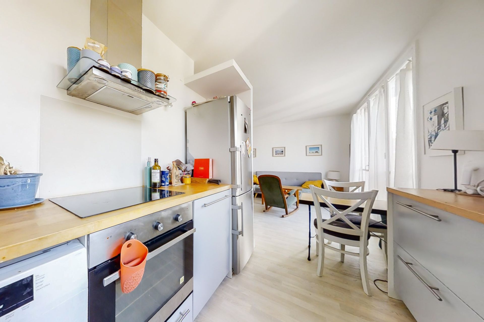 Vente Appartement 3&nbsp;Pièces 52&nbsp;m² Paris 19