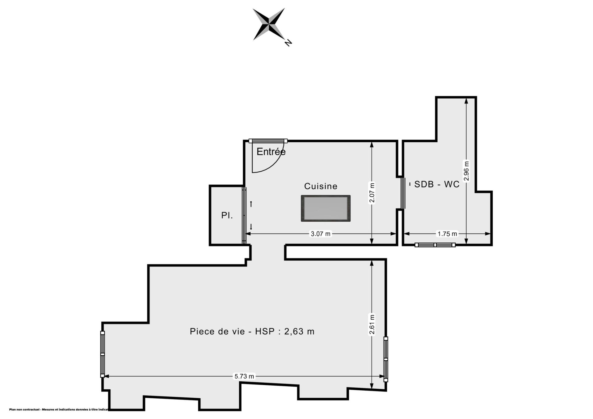 Vente Appartement 1&nbsp;pièce 27.13&nbsp;m² Paris 9