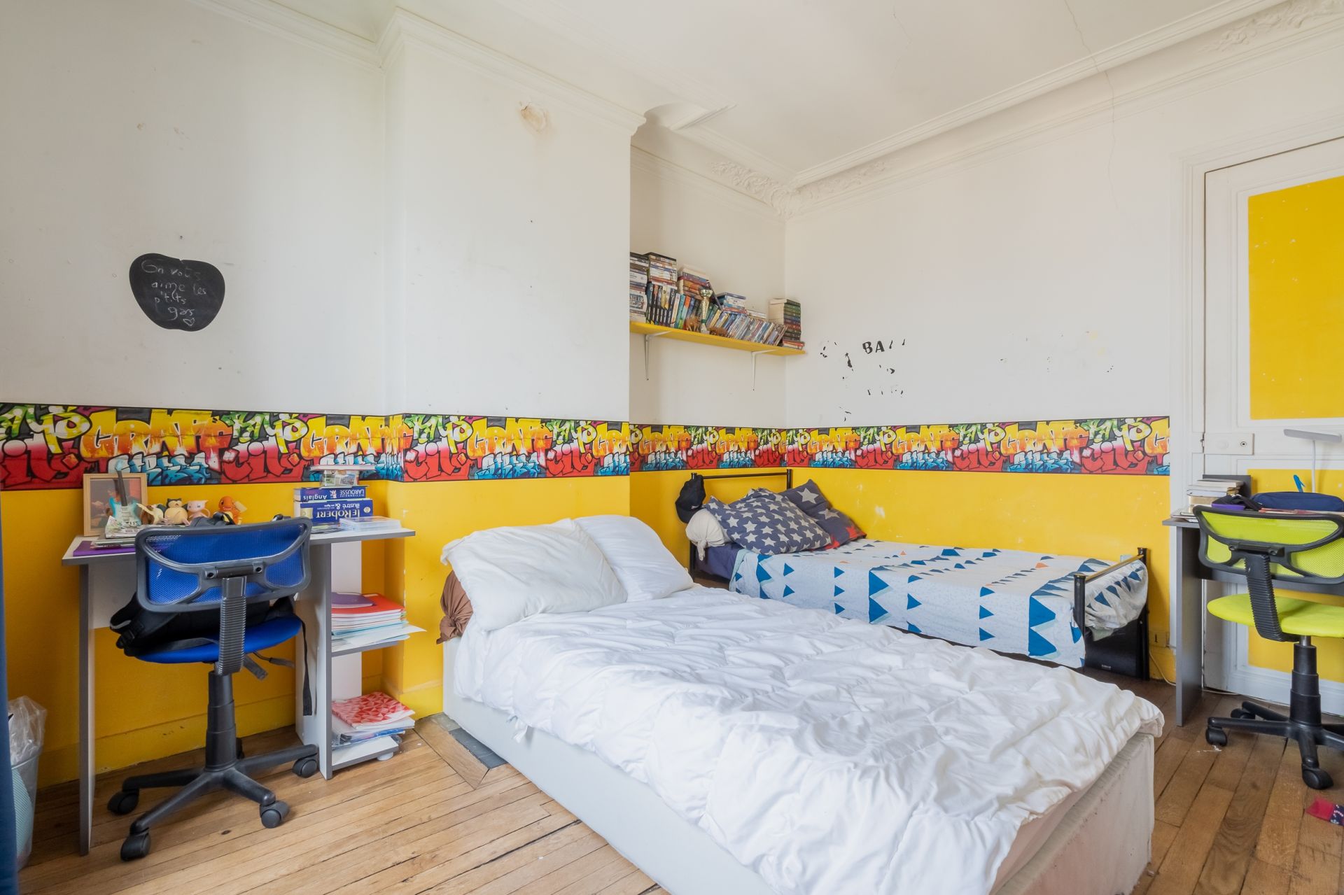 Vente Appartement 3&nbsp;Pièces 55&nbsp;m² Paris 19