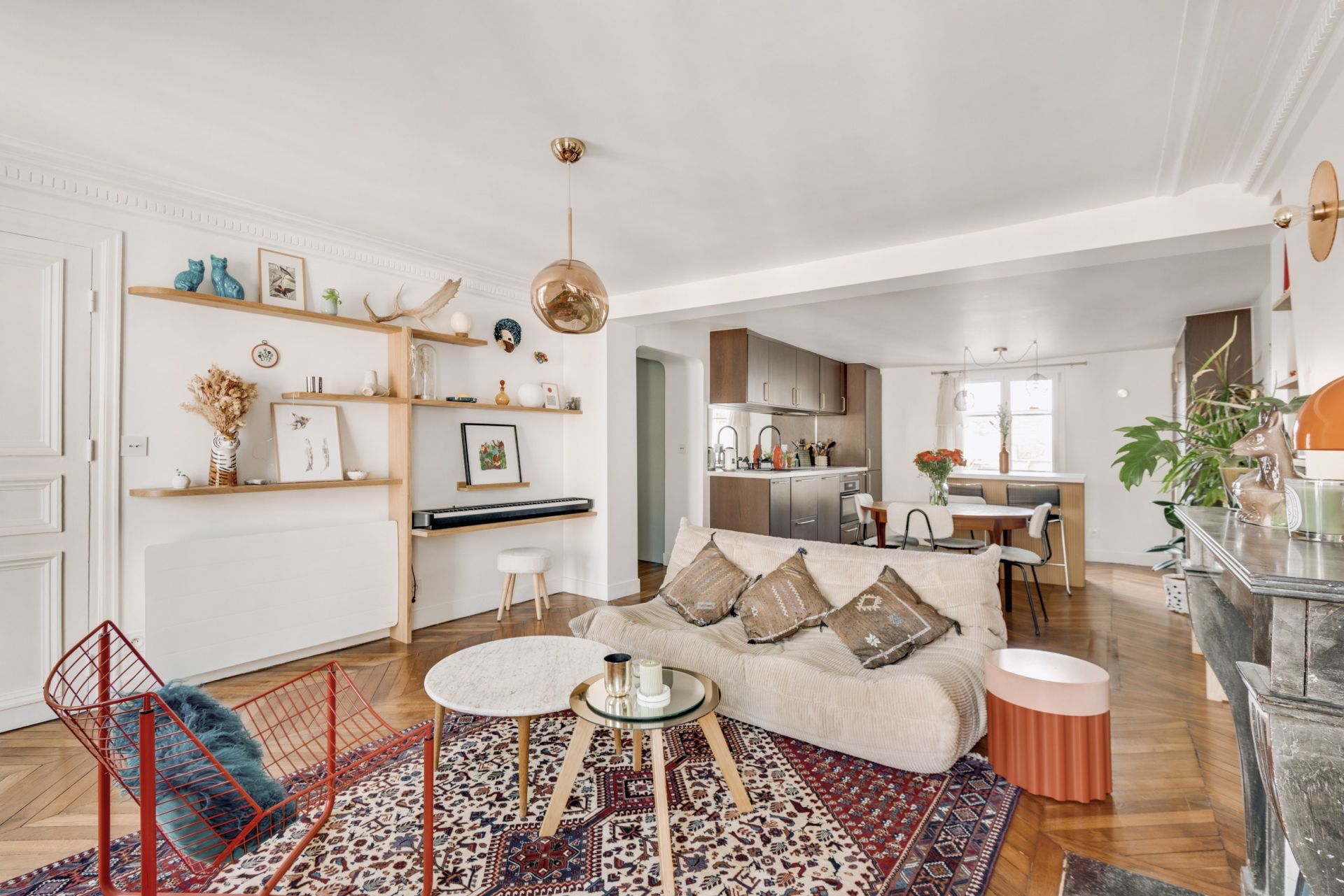 Vente Appartement 3&nbsp;Pièces 62&nbsp;m² Paris 18