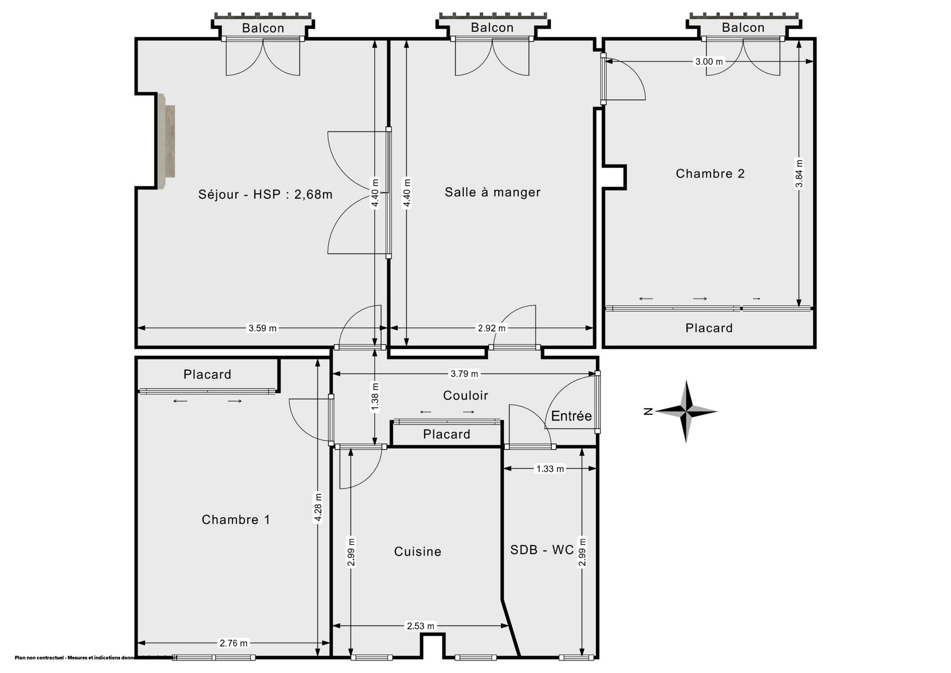 Vente Appartement 3&nbsp;Pièces 69&nbsp;m² Paris 5