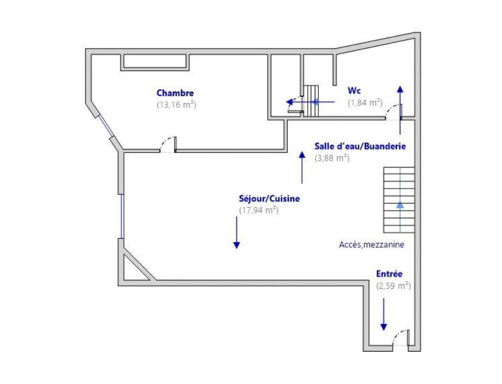Vente Appartement 2&nbsp;Pièces 40&nbsp;m² Paris 11