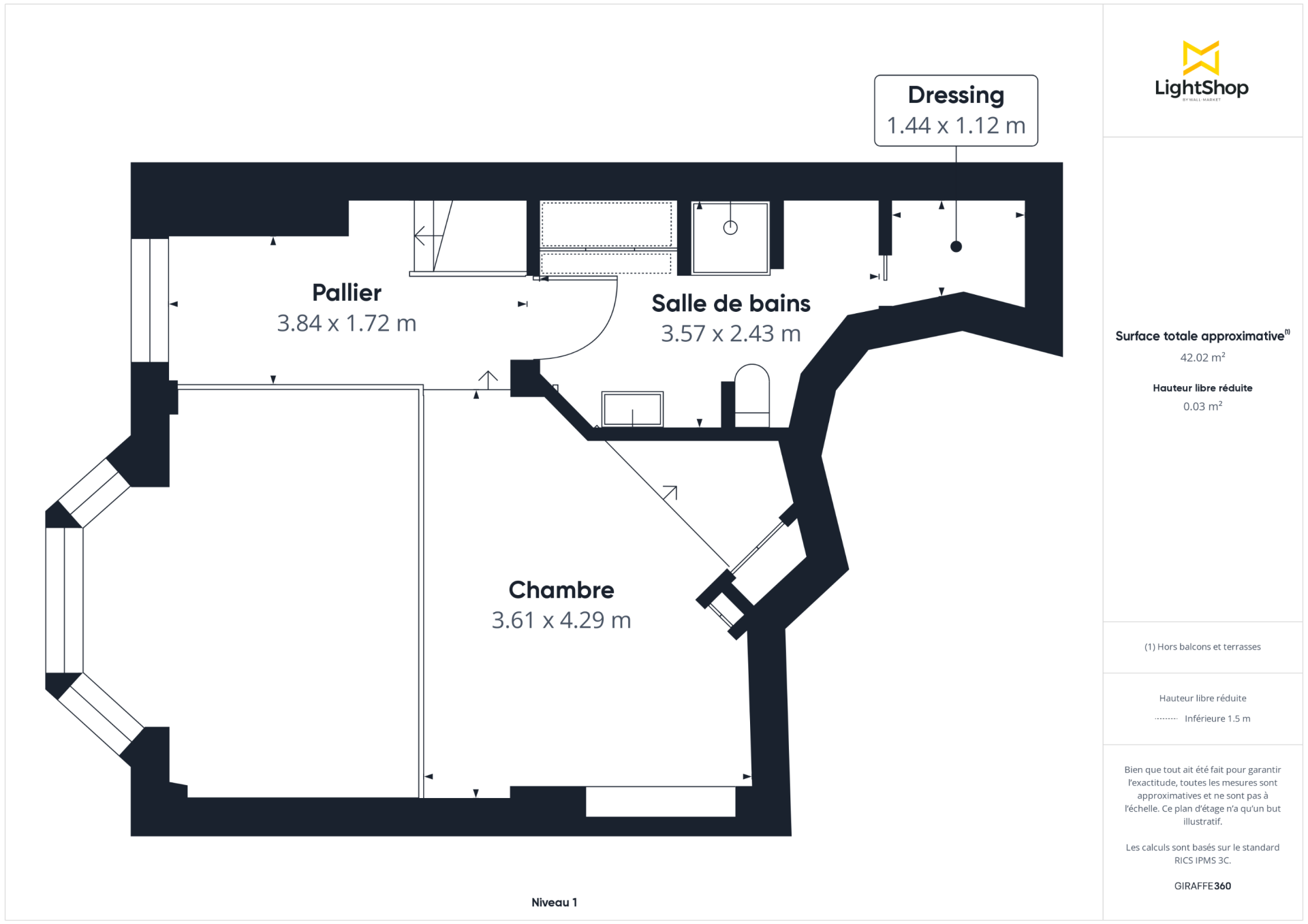 Vente Appartement 5&nbsp;Pièces 113.44&nbsp;m² Paris 17