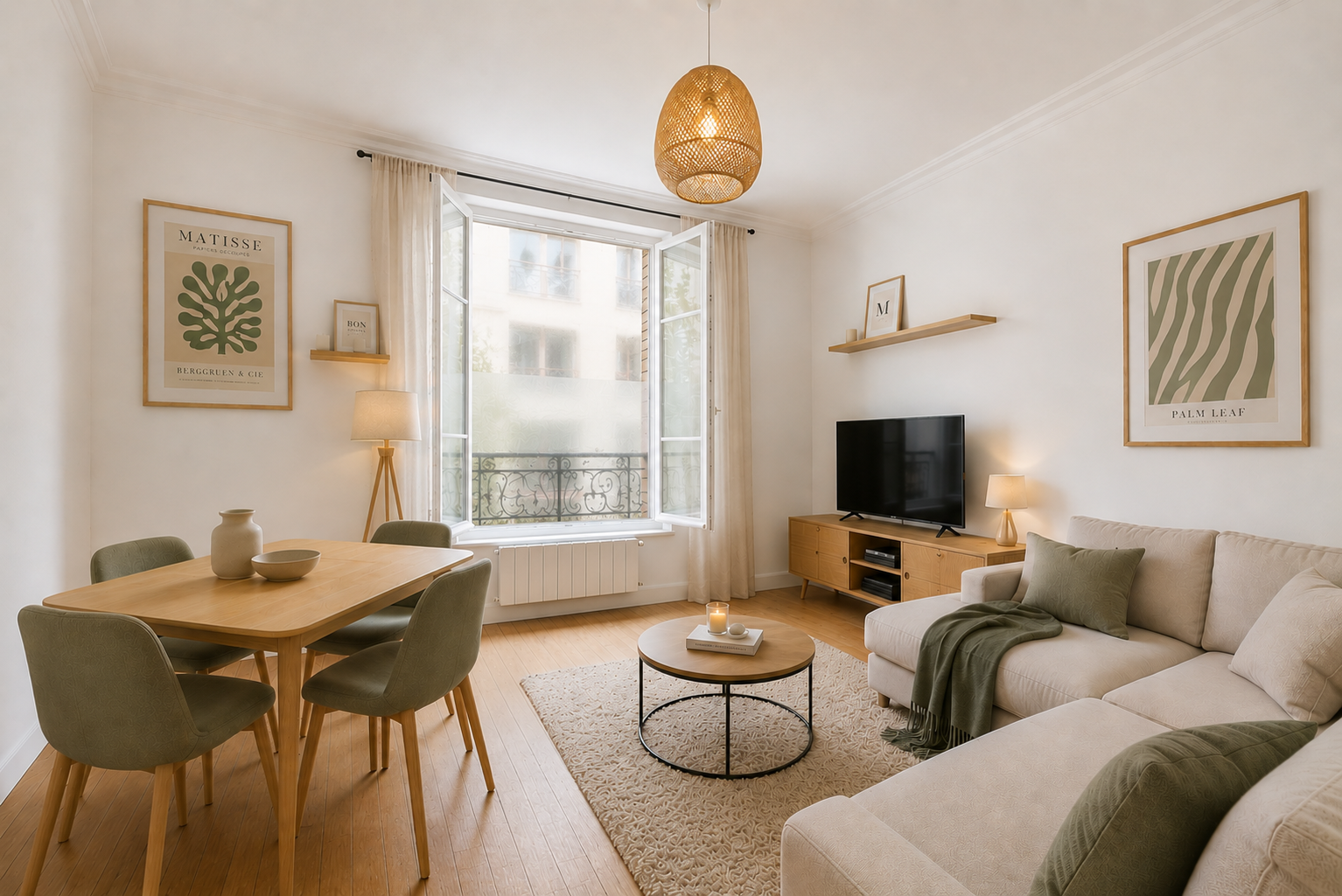 Vente Appartement 3&nbsp;Pièces 47&nbsp;m² Paris 18