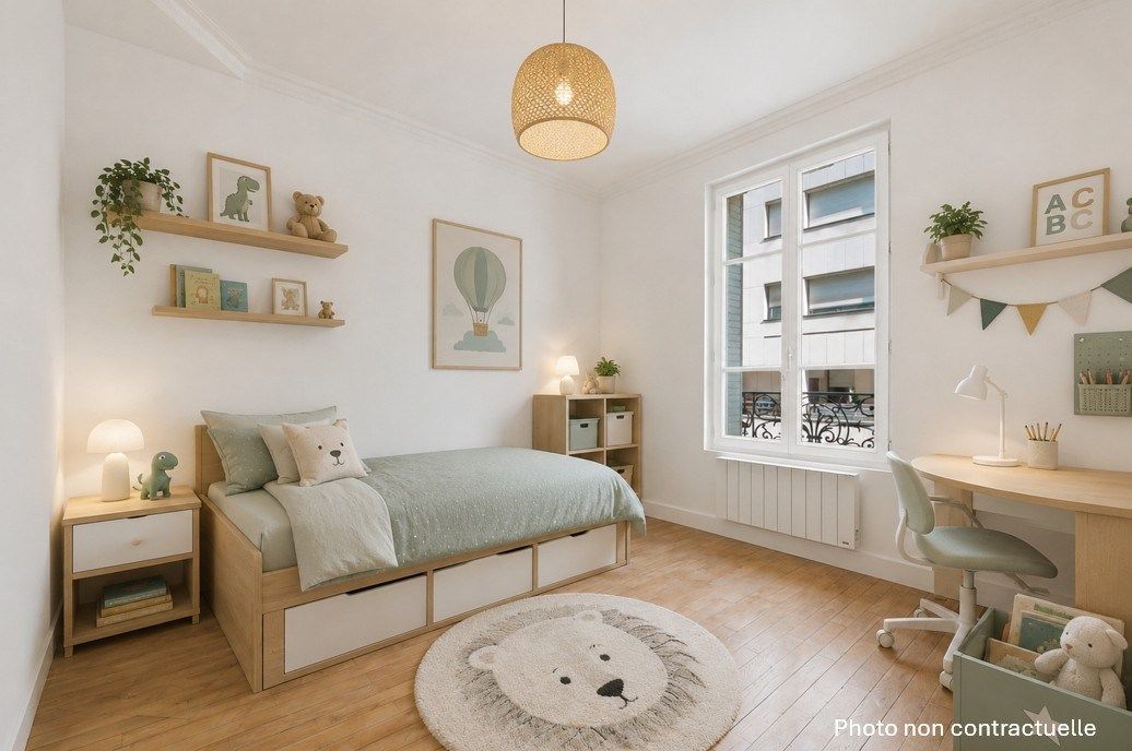 Vente Appartement 3&nbsp;Pièces 47&nbsp;m² Paris 18