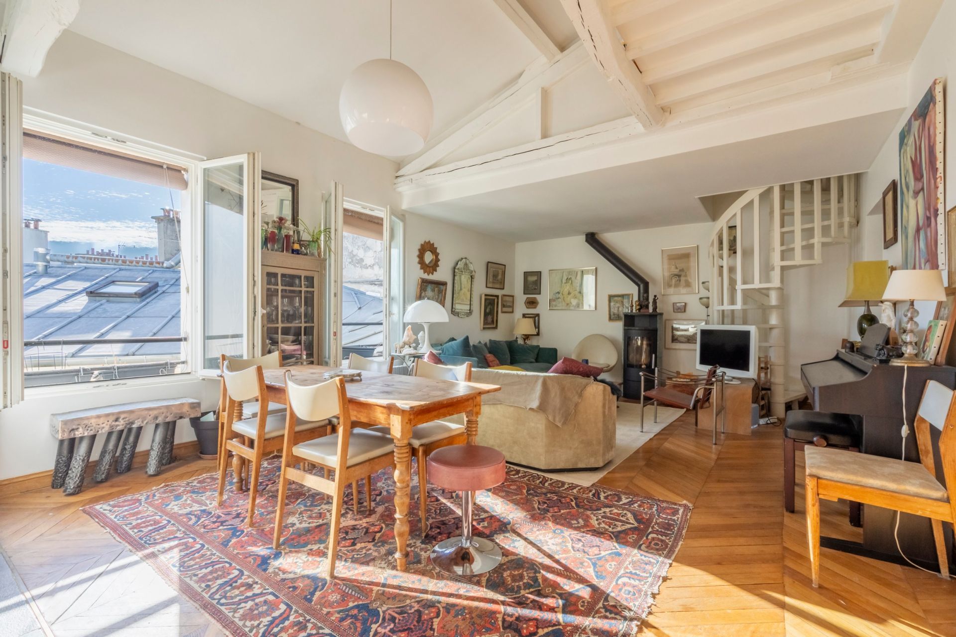 Vente Appartement 4&nbsp;Pièces 87&nbsp;m² Paris 18