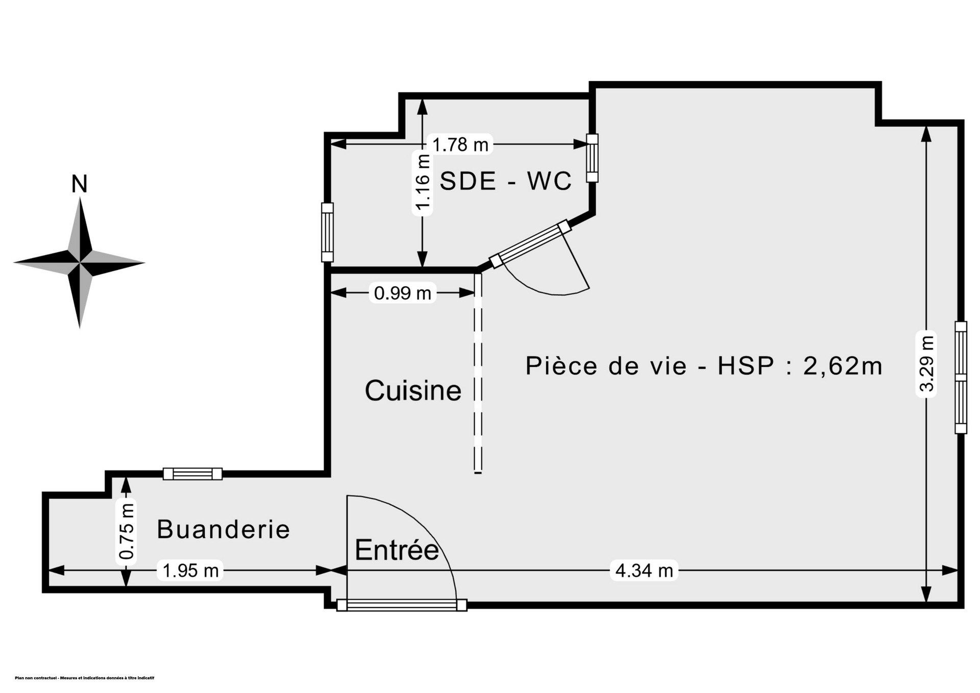 Vente Appartement 1&nbsp;pièce 14.47&nbsp;m² Paris 17